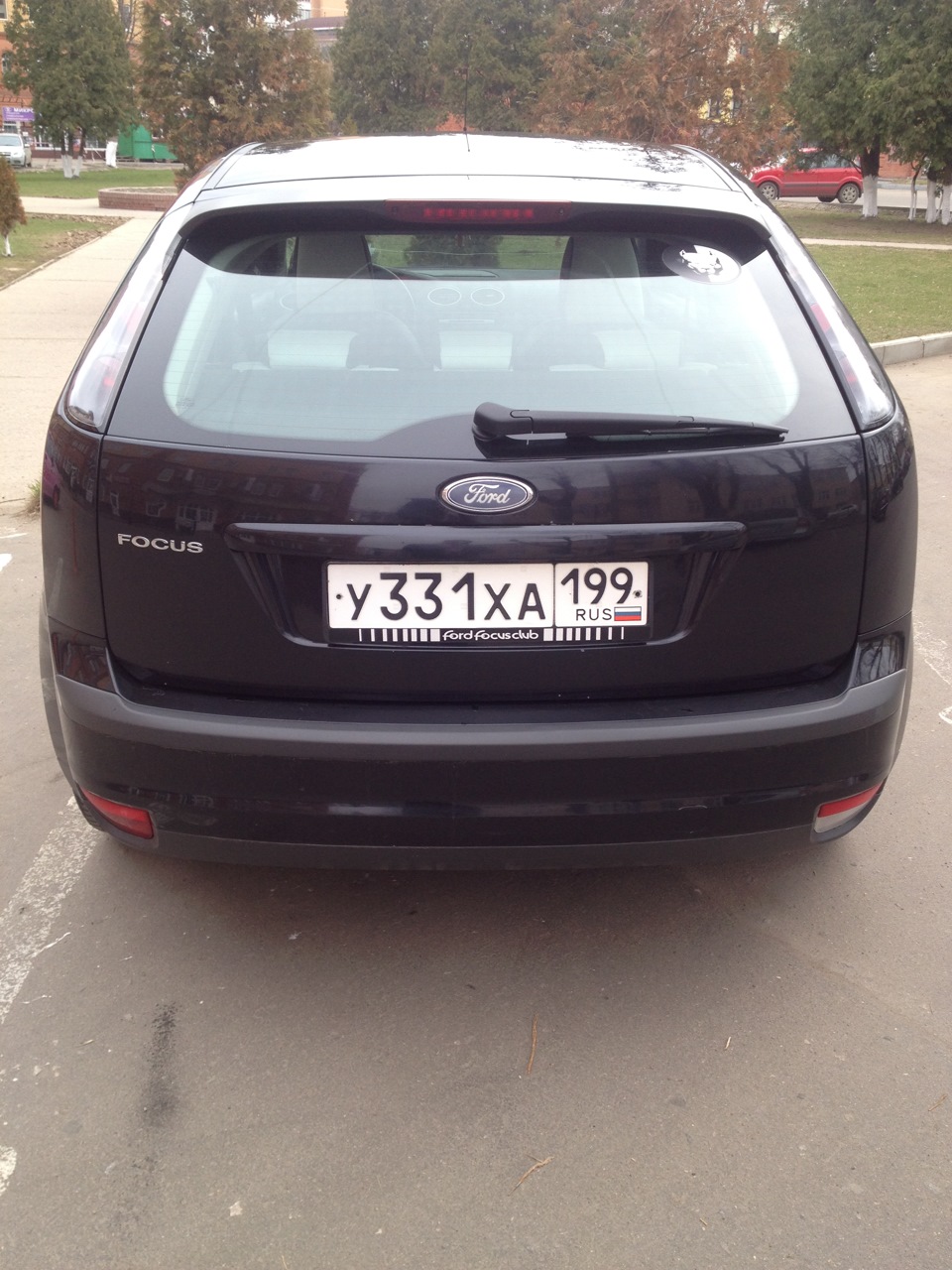 #11 Изменения (Значок Ford оригинал шрифт) — Ford Focus Hatchback II, 1 ...