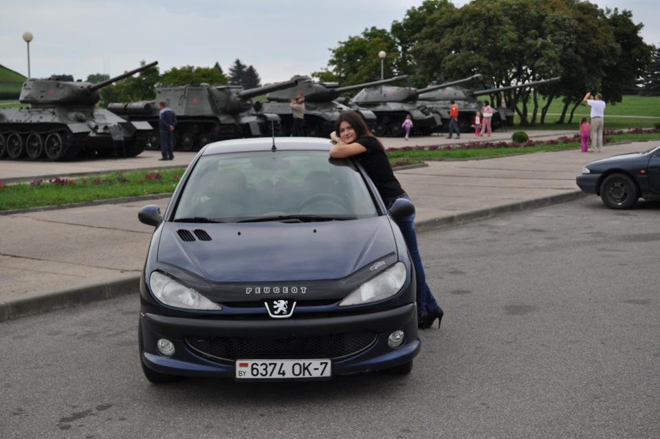 Пробная фотосессия и ТО — Peugeot 206, 1,4 л, 1999 года | фотография ...