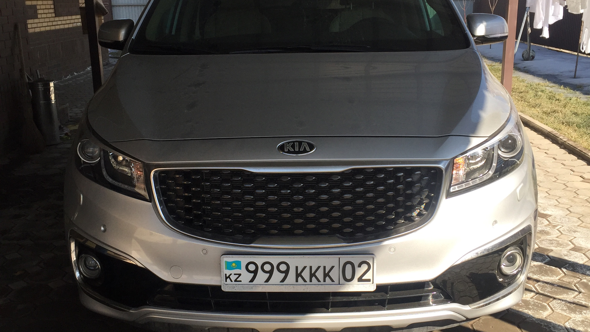 KIA Carnival (3G) 3.3 бензиновый 2015 | Не единственный в Астане на DRIVE2