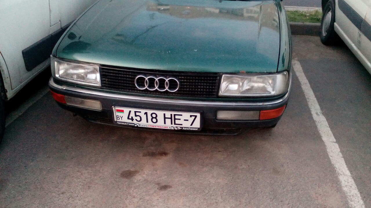 Audi 90 (B3) 2.3 бензиновый 1990 | 2.3 QUATTRO на DRIVE2