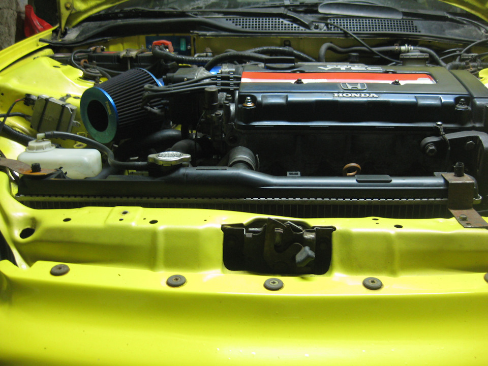 такой вот радиатор у меня теперь — Honda Civic Hatchback (5G)