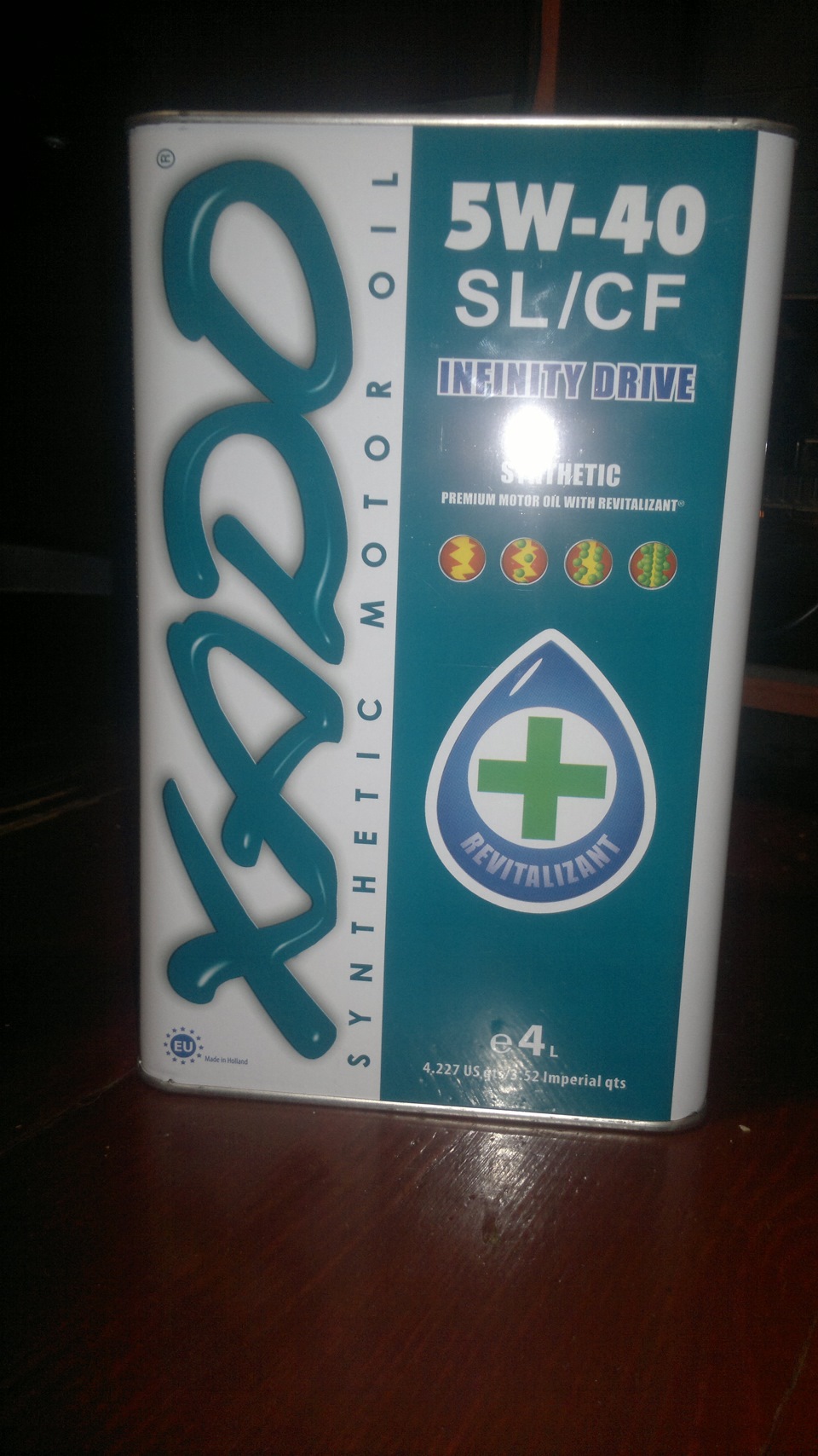 Переход с полусинтетики на синтетику XADO — LADA 21093i, 1,6 л., 2004 ...