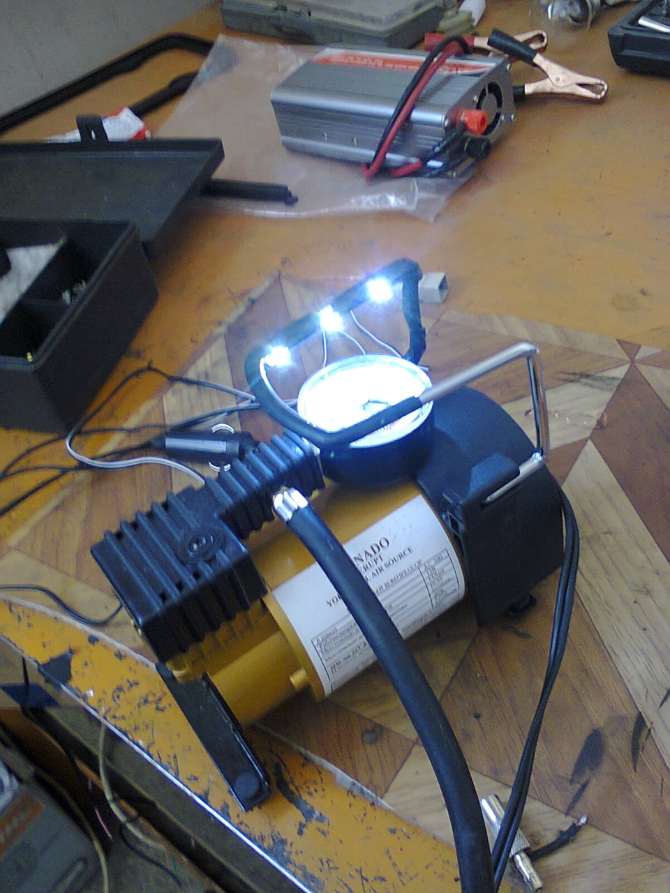 подсветка шкалы на эл.насос — ГАЗ 31029, 2,4 л, 1992 года | аксессуары ...