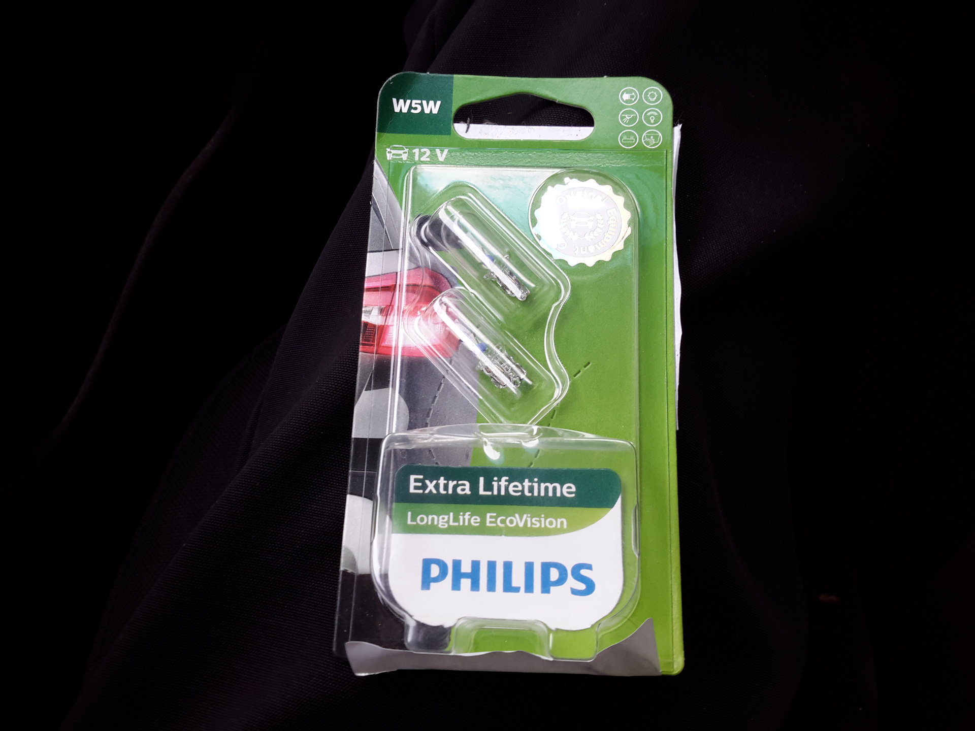 Лампочки в подсветку номера. Philips 12961 LLECOB2 — Hyundai Solaris ...