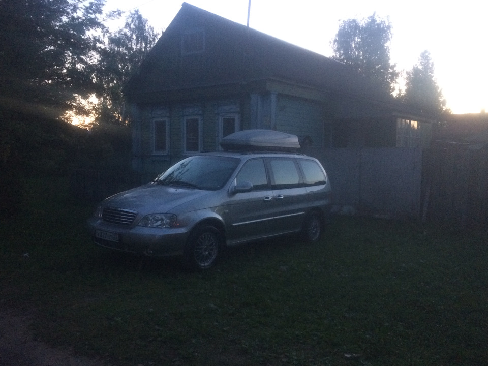 поездка в севастополь — KIA Carnival (1G), 2,5 л, 2004 года ...