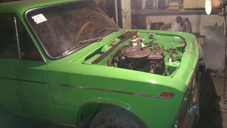 почти все уже стоит на своих местах — Lada 21033, 1,6 л, 1978 года ...