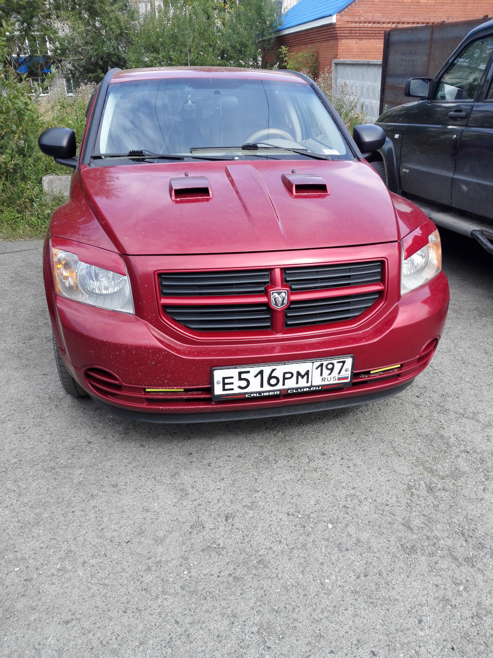 Реснички — Dodge Caliber, 2 л, 2007 года | аксессуары | DRIVE2