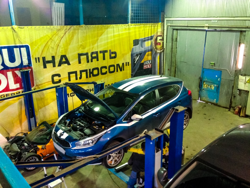 ДИНАМИКА. Полный выхлоп 4-2-1 на Kia Ceed JD 1.6 — KIA Ceed (2G), 1,6 л ...