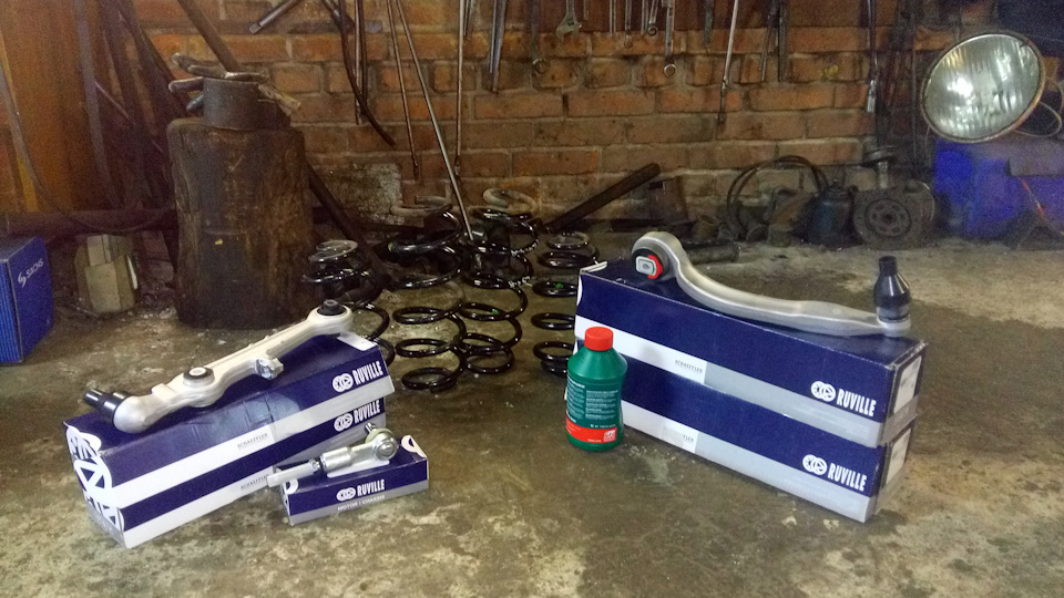 Операция "поднятие клиренса" — Audi A6 (C5), 2,4 л, 2000 года | своими ...