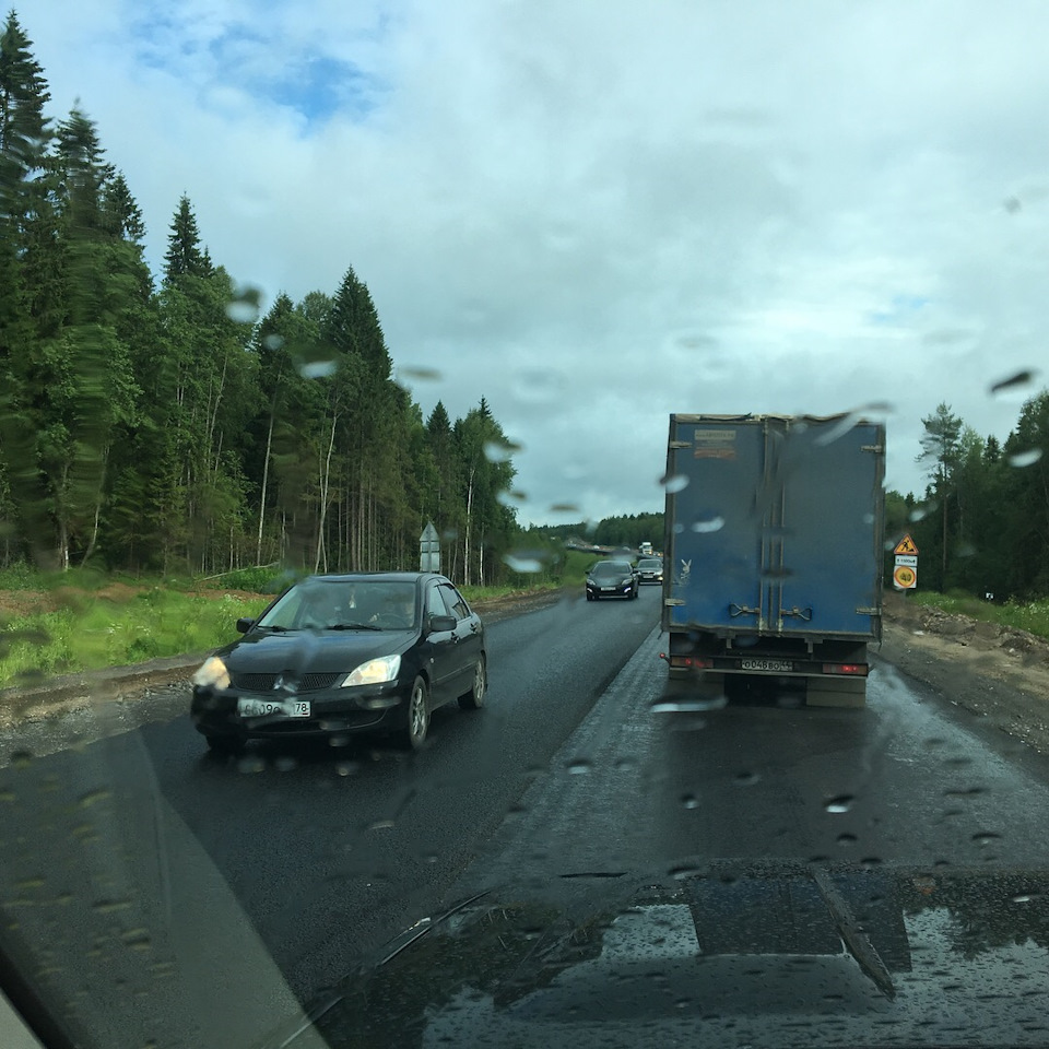 Дождь в пути — Chevrolet Tahoe (GMT900)