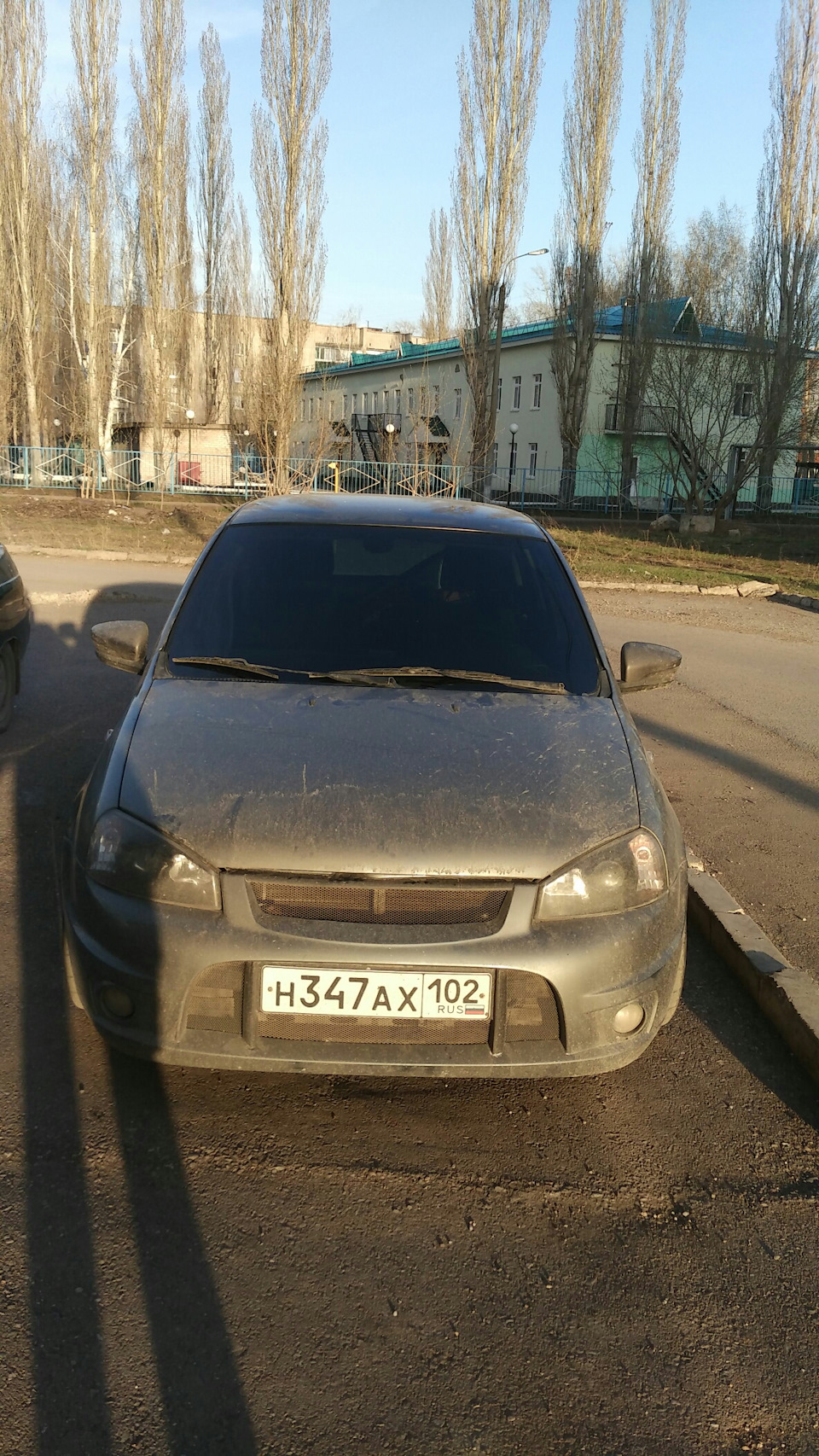 Лобовое с обогревом — Lada Калина хэтчбек, 1,6 л, 2008 года | другое ...