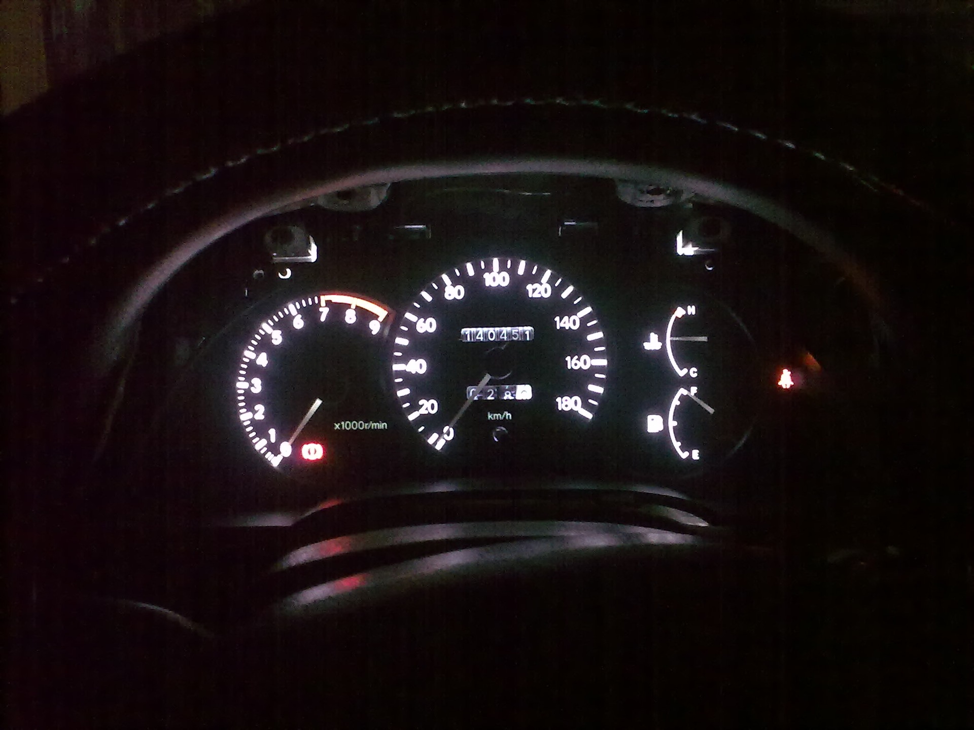 Dashboard Lights - Toyota Curren 20L 1998