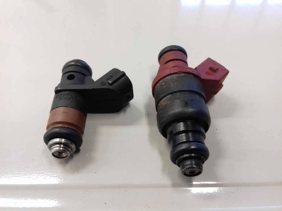 Замена родных форсунок на форсунки от 2.8 V6 — Skoda Fabia Mk1, 1,6 л ...