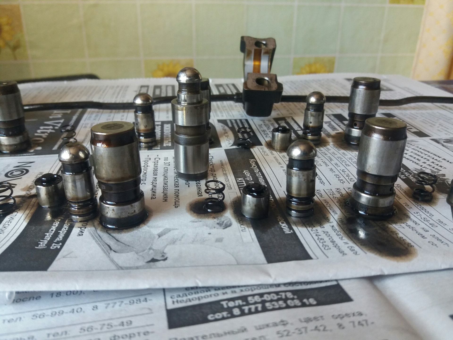 Чистка гидрокомпенсаторов m40 — BMW 3 series (E36), 1,6 л, 1993 года ...