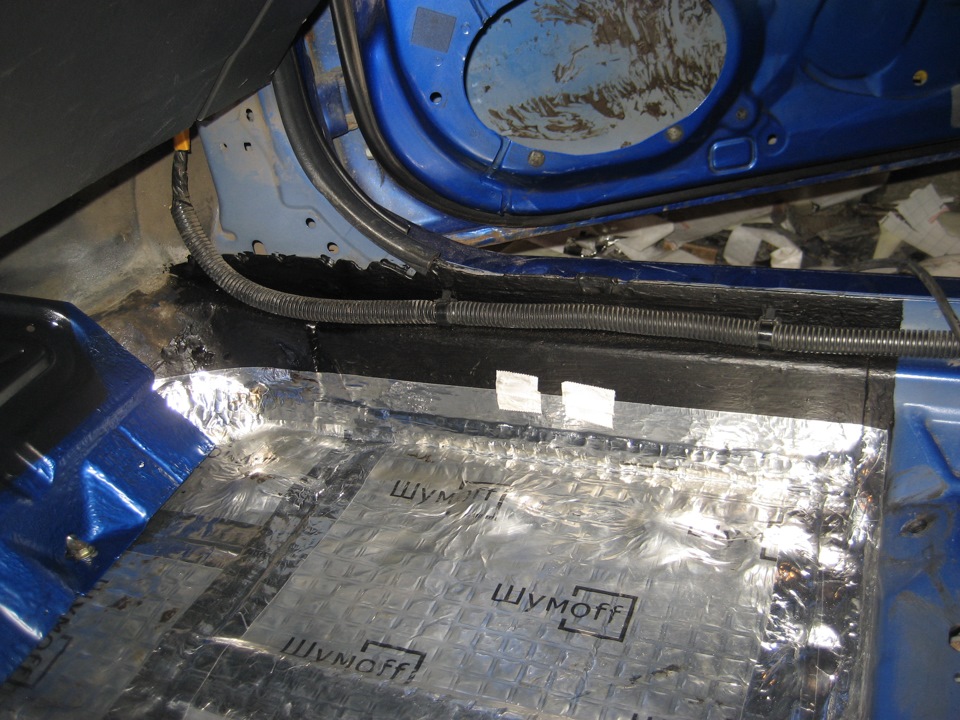 Антикоррозийная обработка салона часть 1. + зап. части. — Mazda Protege ...