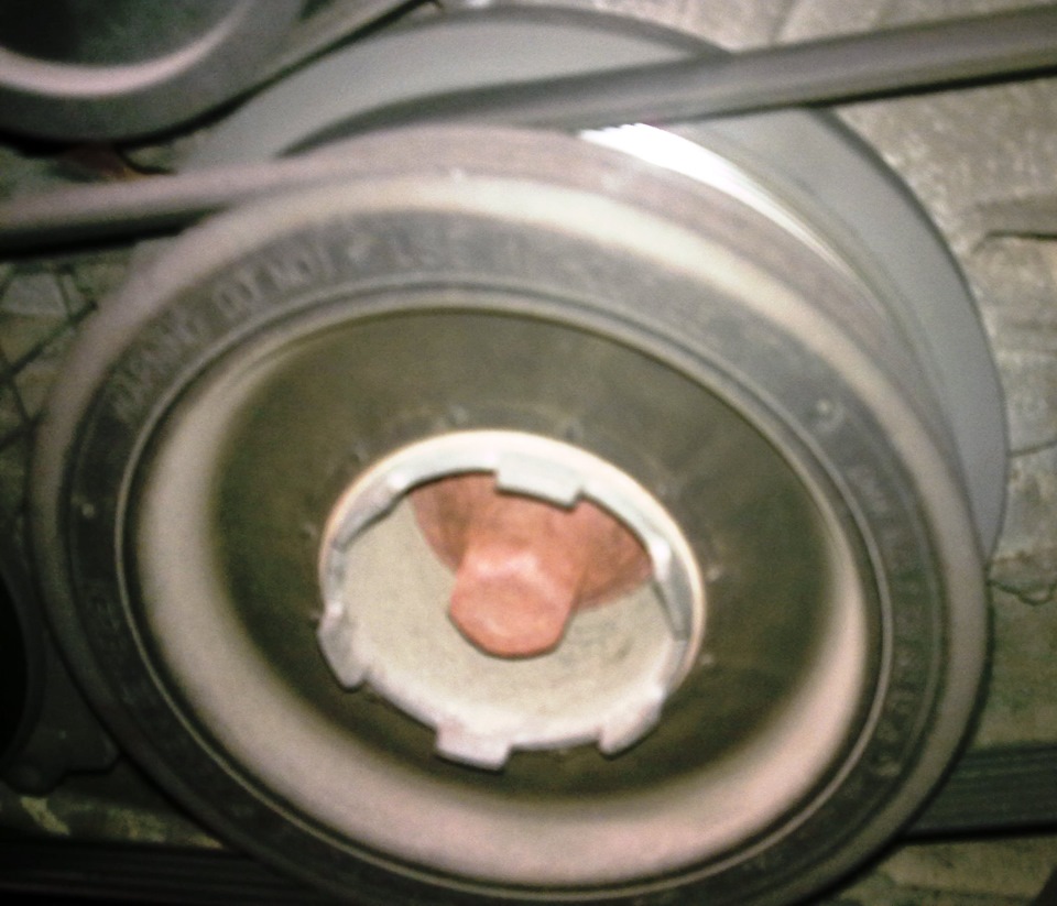 Демпфер крутильных колебаний — 2 — BMW 3 series (E90), 2 л, 2006 года ...