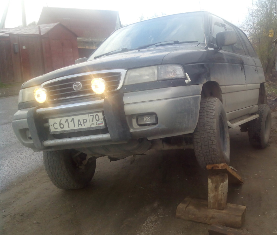 лифт подвески — Mazda MPV I, 2,5 л, 1999 года | тюнинг | DRIVE2