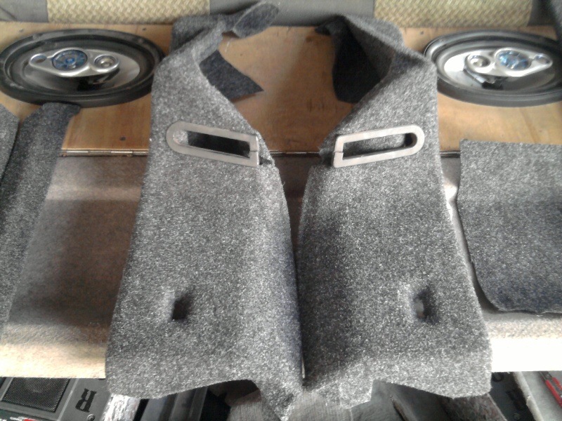 попробовал обтянуть салон карпетом)) — Москвич 2141, 1,7 л, 1992 года ...