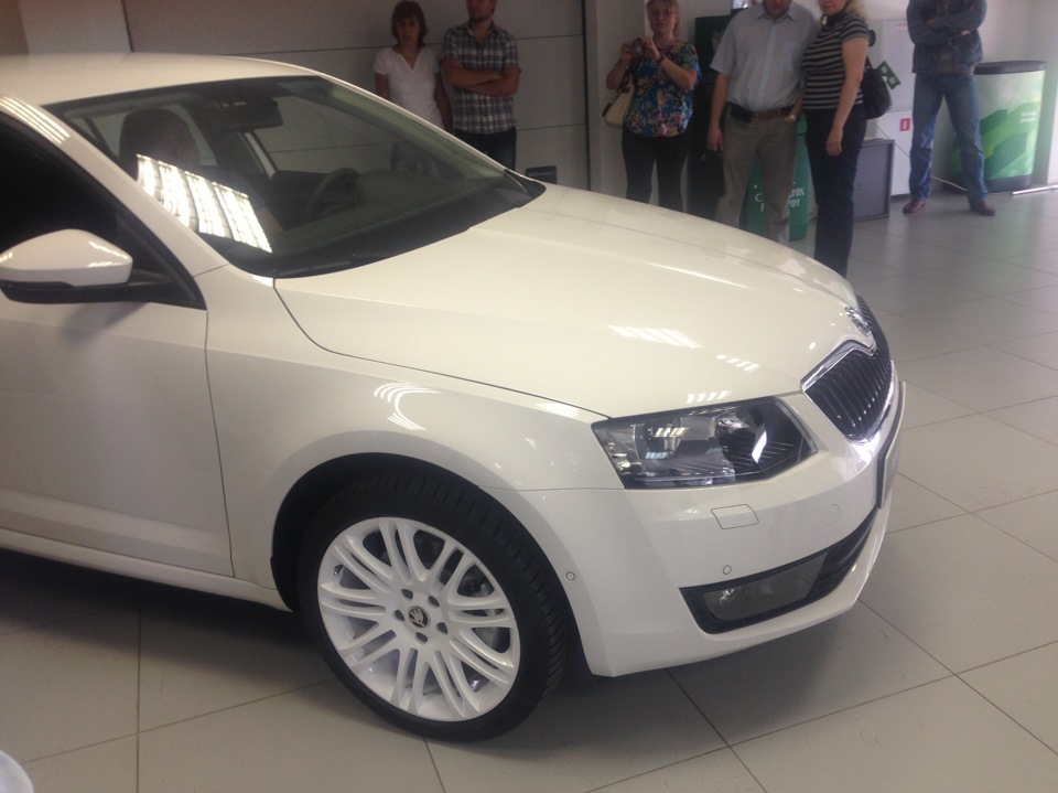 Легкосплавные колесные диски Luxon — Skoda Octavia A5 Mk2, 1,8 л, 2013 ...