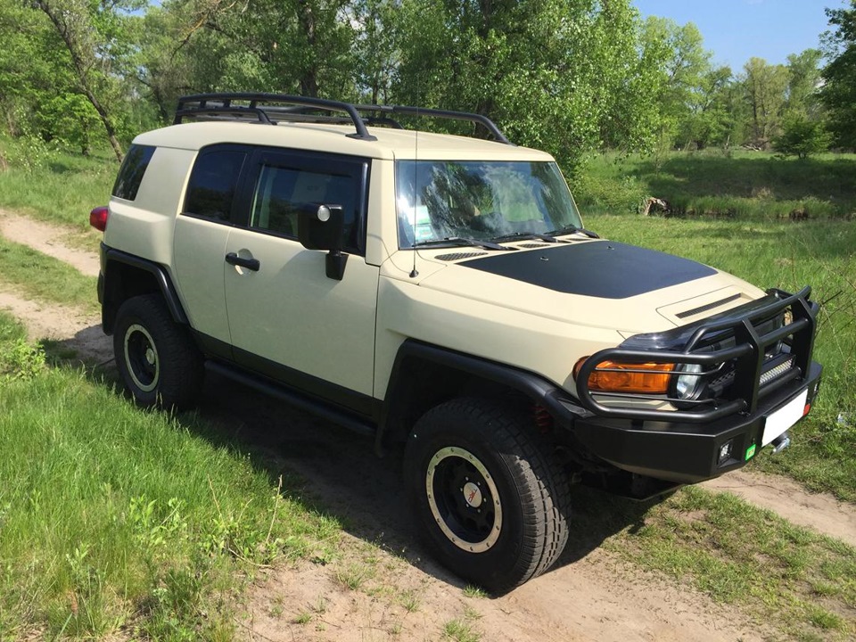 Тойота FJ Cruiser без крыши