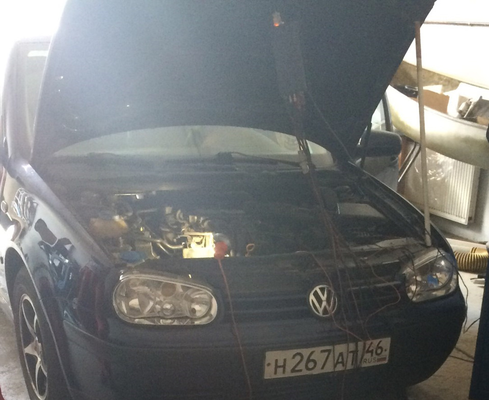 Диагностика — Volkswagen Golf Mk4, 1,6 л, 1998 года | поломка | DRIVE2