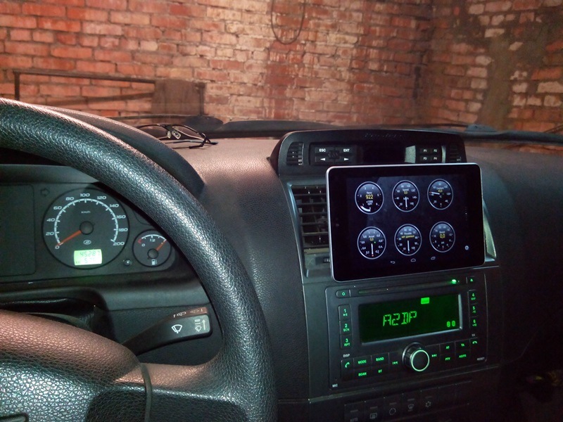 Планшет как головное устройсво — УАЗ Patriot, 2,2 л, 2012 года | тюнинг ...