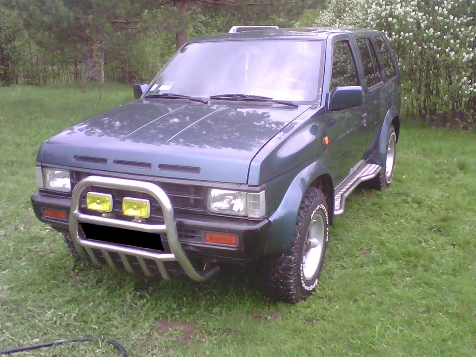 1993 отзывы. Кенгурятник Nissan Terrano 2.