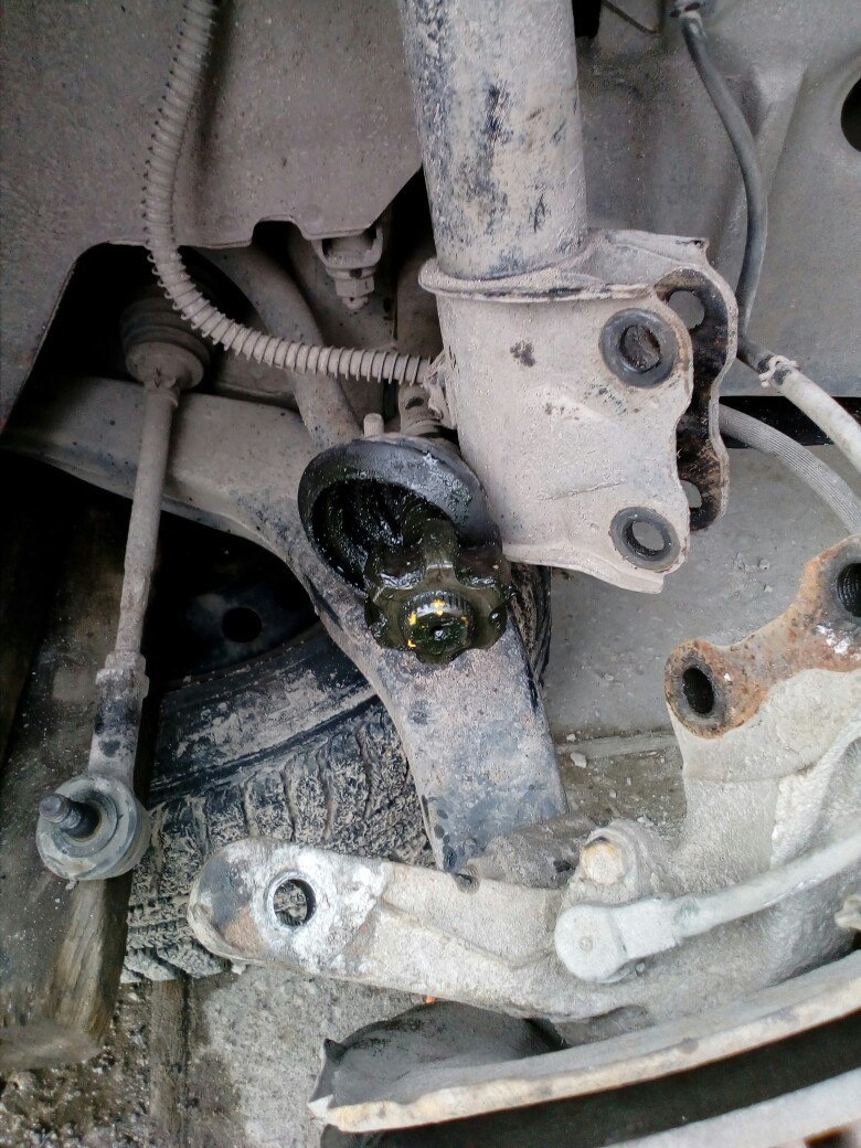 Развалился шрус — Mitsubishi Lancer IX, 1,6 л, 2006 года | поломка | DRIVE2