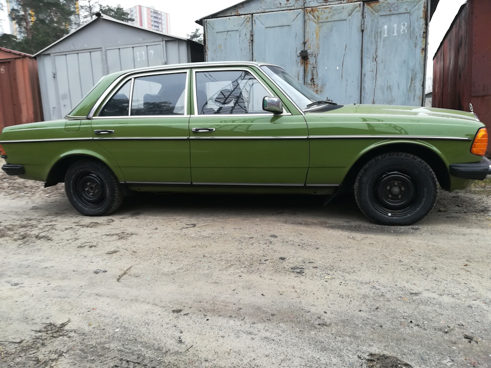 Mercedes w123 Sizes