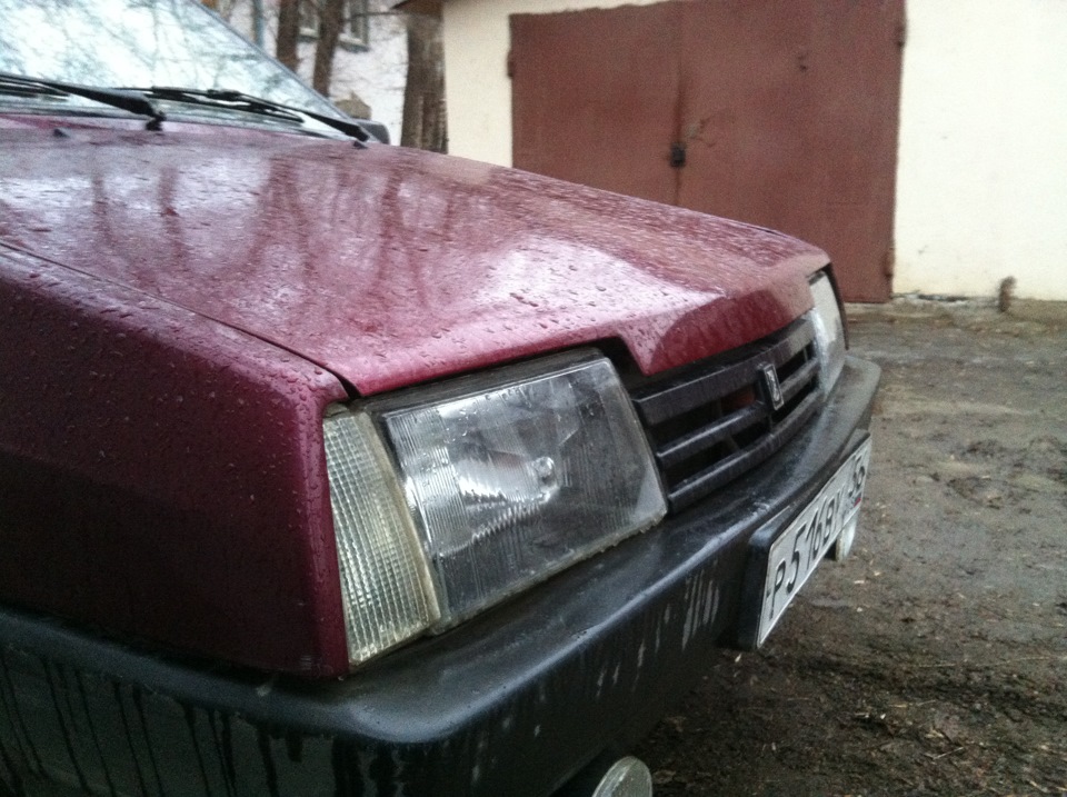 Белые поворотки, черные корпуса. — Lada 21083, 1,5 л, 1996 года ...