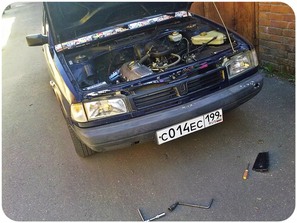 Промывка инжек… карбюратора -__- — Москвич Святогор, 1,7 л, 2000 года ...