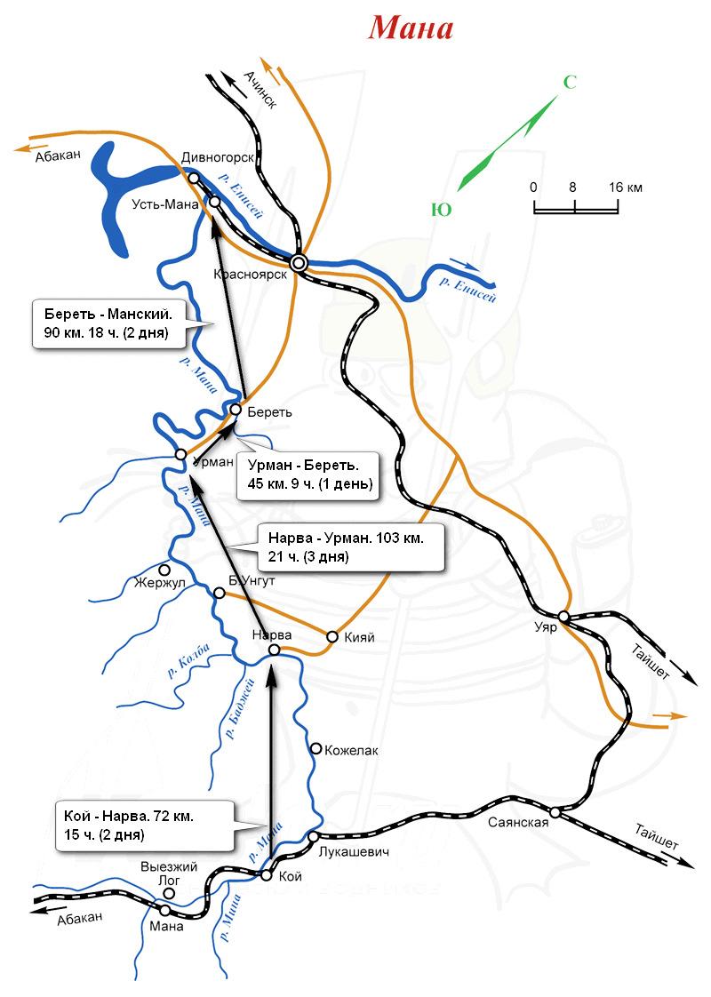 река мана сплав