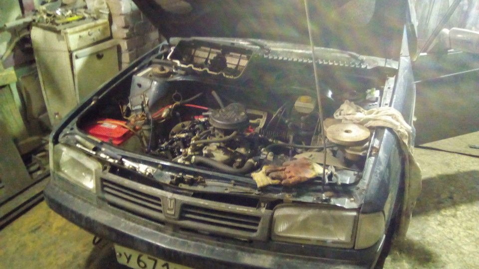 Новые свечи, настройка клапанов — Москвич Святогор, 1,7 л, 2000 года ...