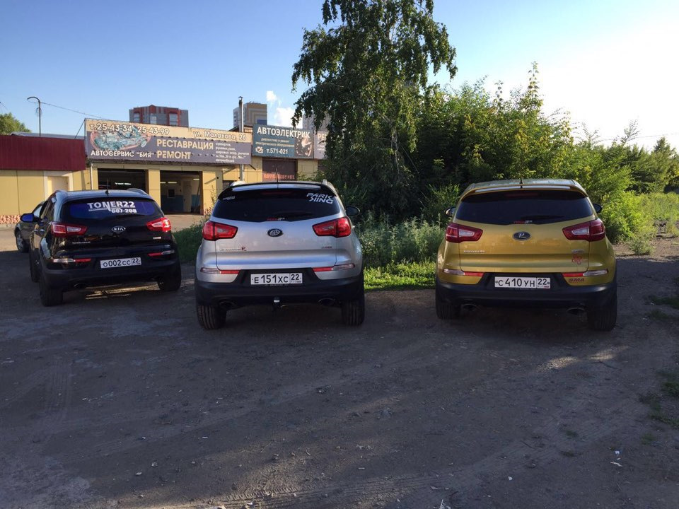 TGDI Барнаул — KIA Sportage (3G), 2 л, 2012 года | встреча | DRIVE2