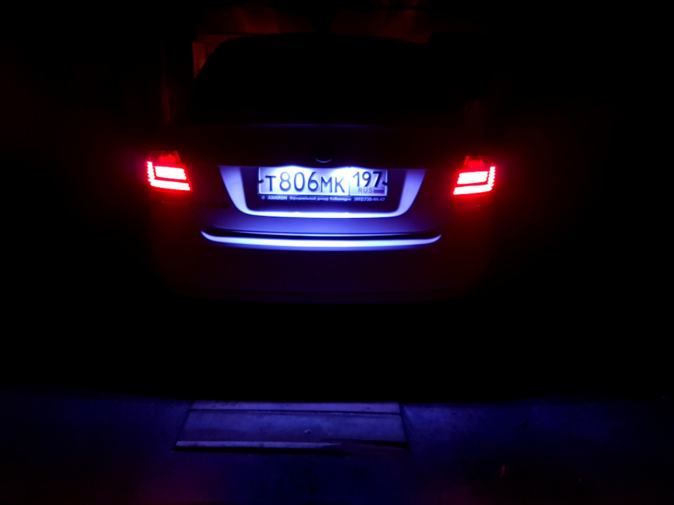 Фонари от Polo GT установлены! — Volkswagen Polo Sedan, 1,6 л, 2011 ...