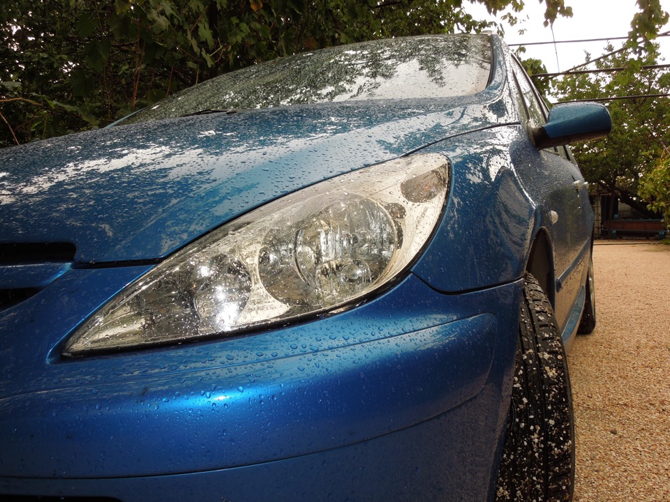 После дождя да по ракушечнику