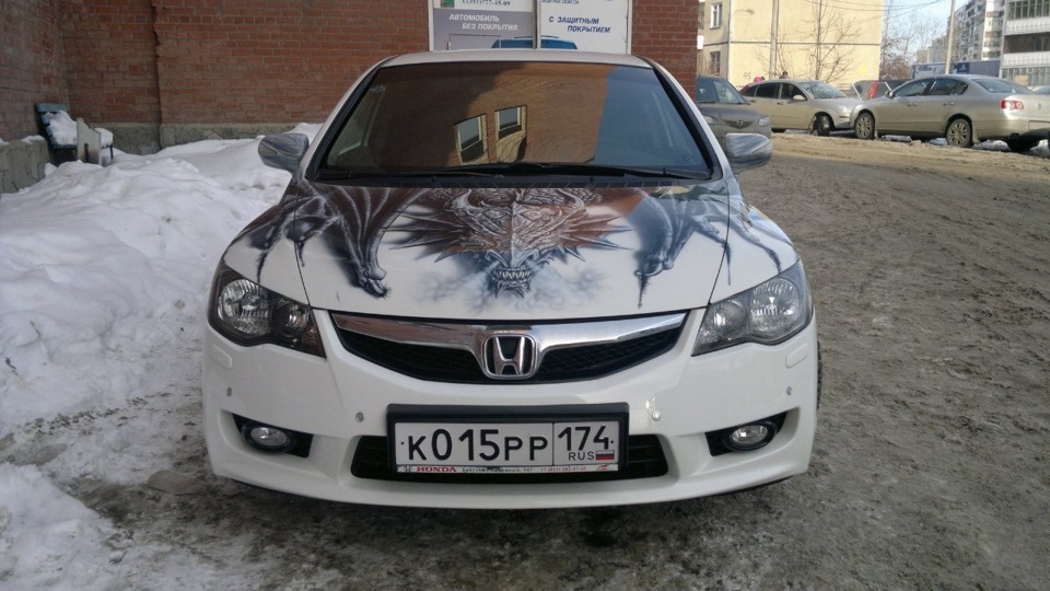 Аэрография Honda