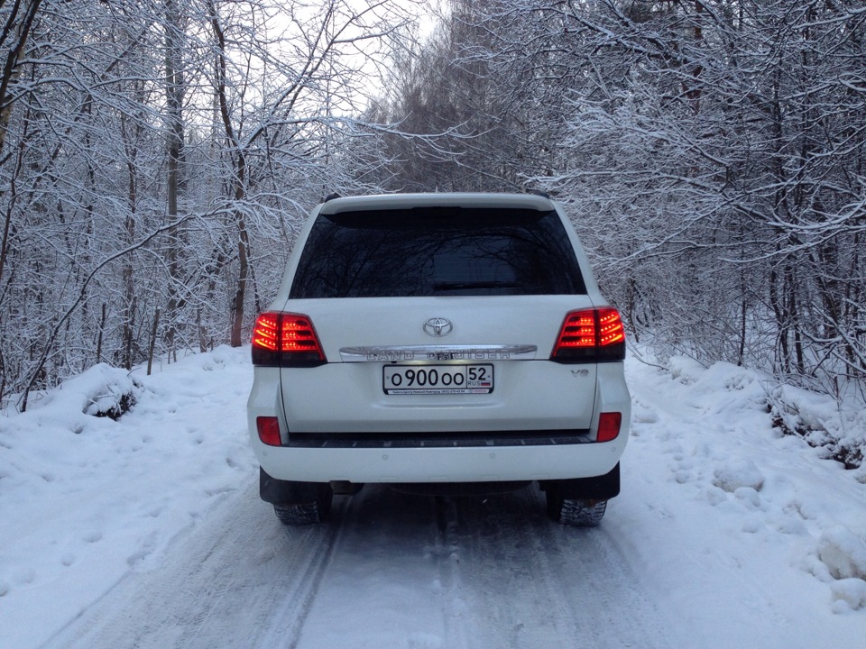 Toyota Land Cruiser 200 зима