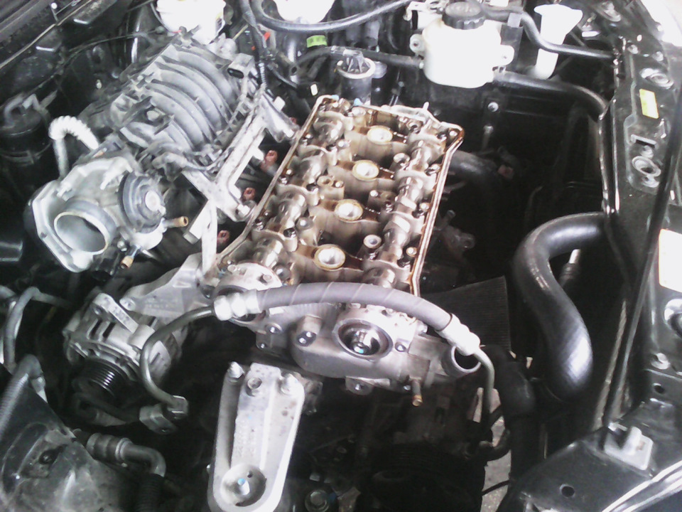 Стрельнула прокладка ГБЦ! — Chevrolet Lacetti Sedan, 1,6 л, 2011 года ...
