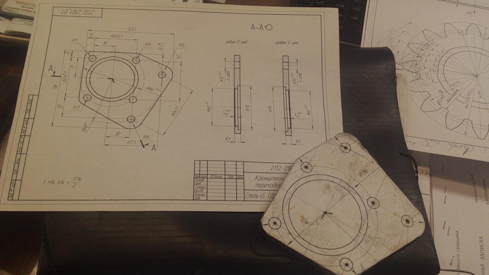 Переделка передних тормозов под 14" колеса. — DRIVE2