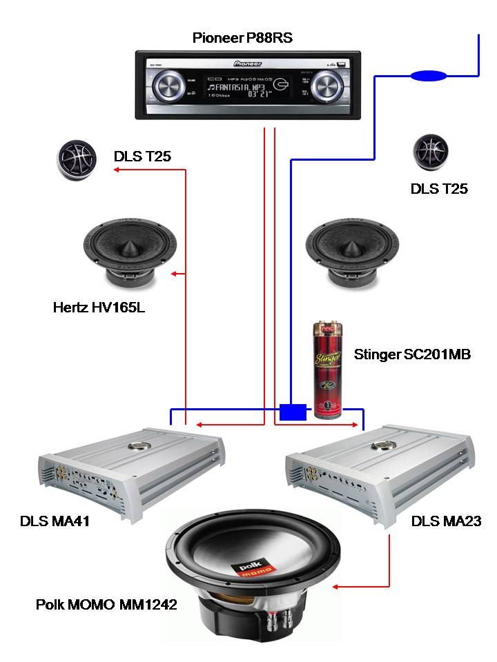 Усилитель dls ma41 схема