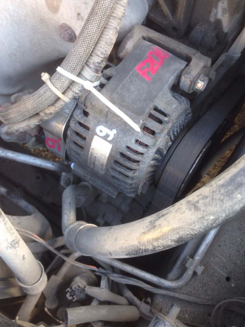 Заряд генератора — Honda Accord (6G), 1,8 л, 2002 года | электроника ...