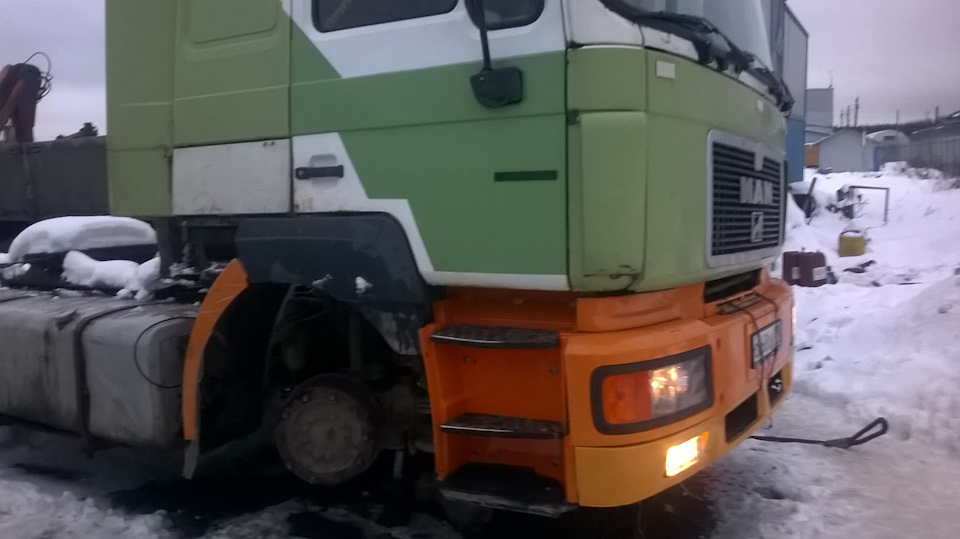 подводим к концу — МАН F2000, 1,3 л, 1997 года | кузовной ремонт | DRIVE2