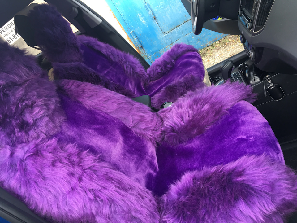 Меховушки в салон и «чистые» фотки — Hyundai Creta (1G), 2 л, 2016 года ...