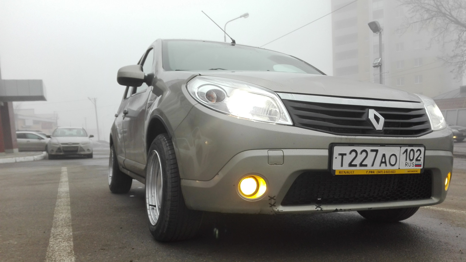 Renault Sandero 1G 1.6 бензиновый 2010 | Buzz Lightyear на DRIVE2