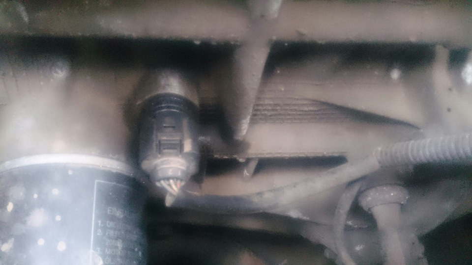 Масло сифонит из под датчика( — Skoda Fabia Combi Mk1