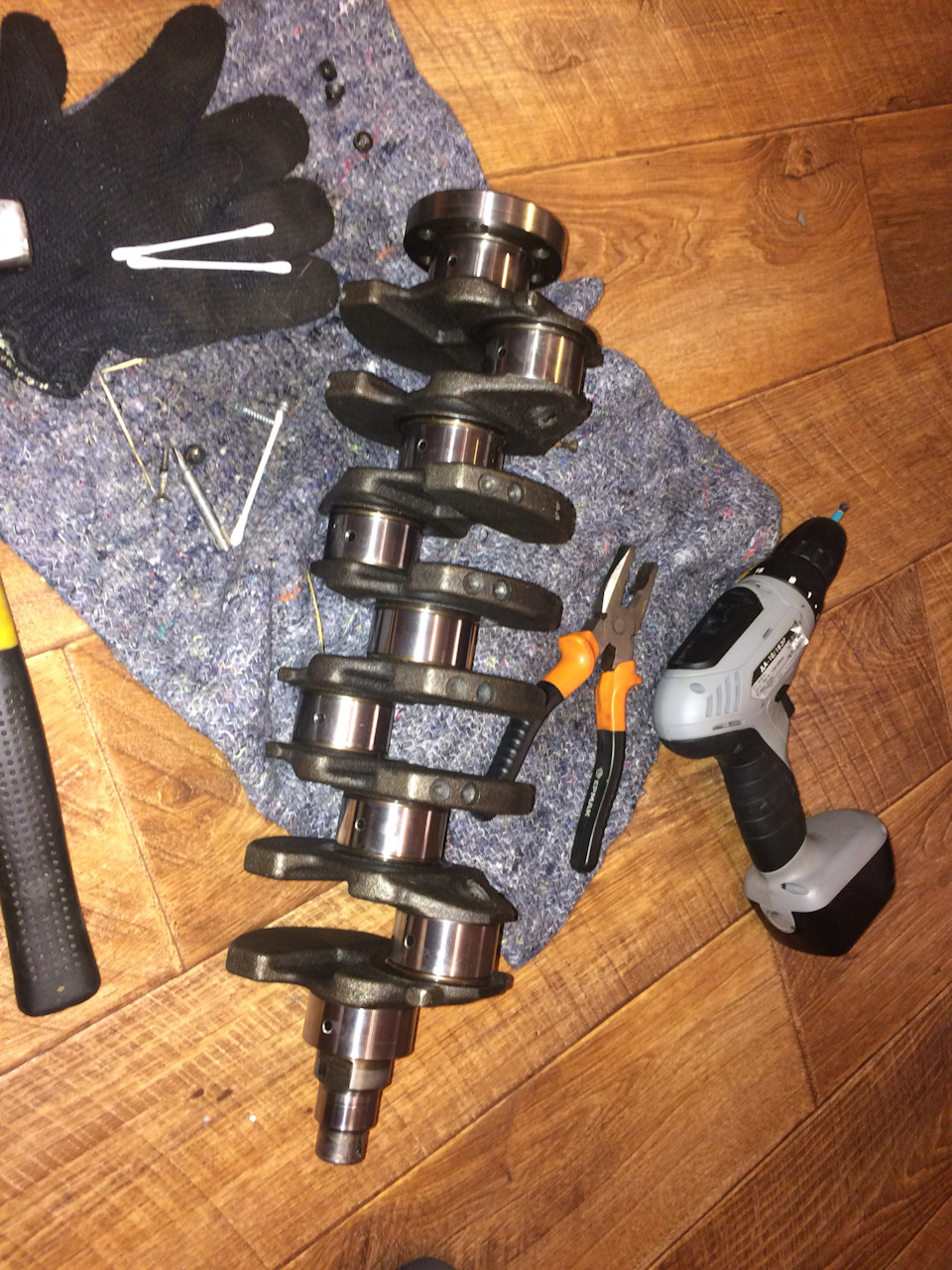 Чистка коленвала — Lada 21121, 1,6 л, 2005 года | тюнинг | DRIVE2