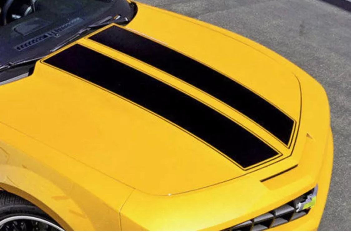 Страйпы на капот — Chevrolet Camaro V, 3,6 л, 2013 года | стайлинг | DRIVE2