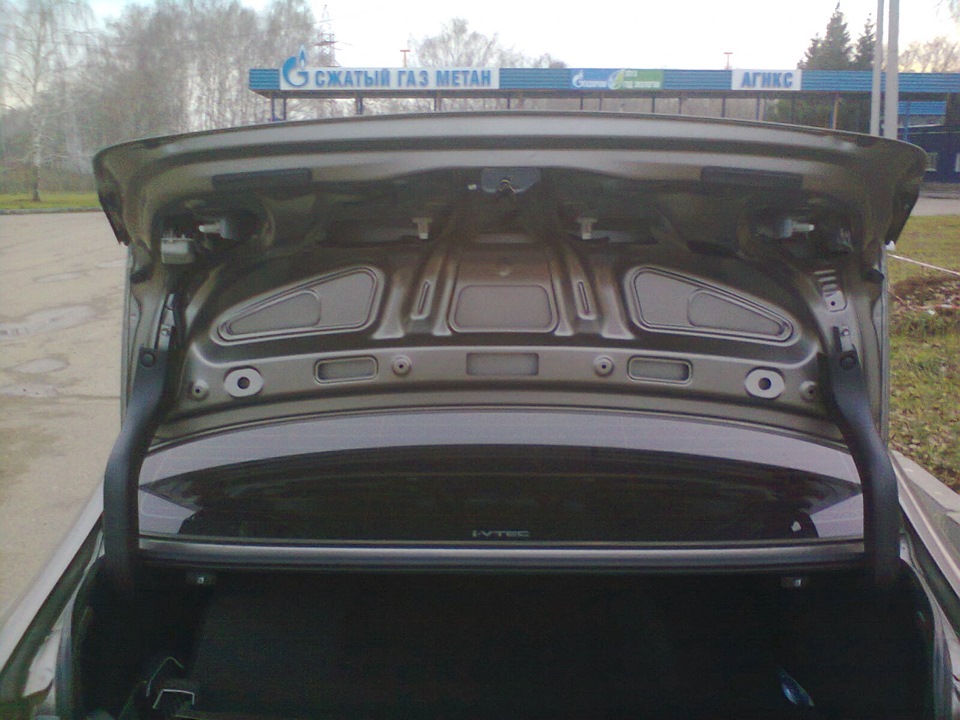 Перестали гореть лампочки подсветки номера, решил сделать. — Honda ...