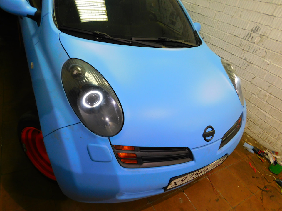 nissan micra подсветка фар nissan micra подсветка фар